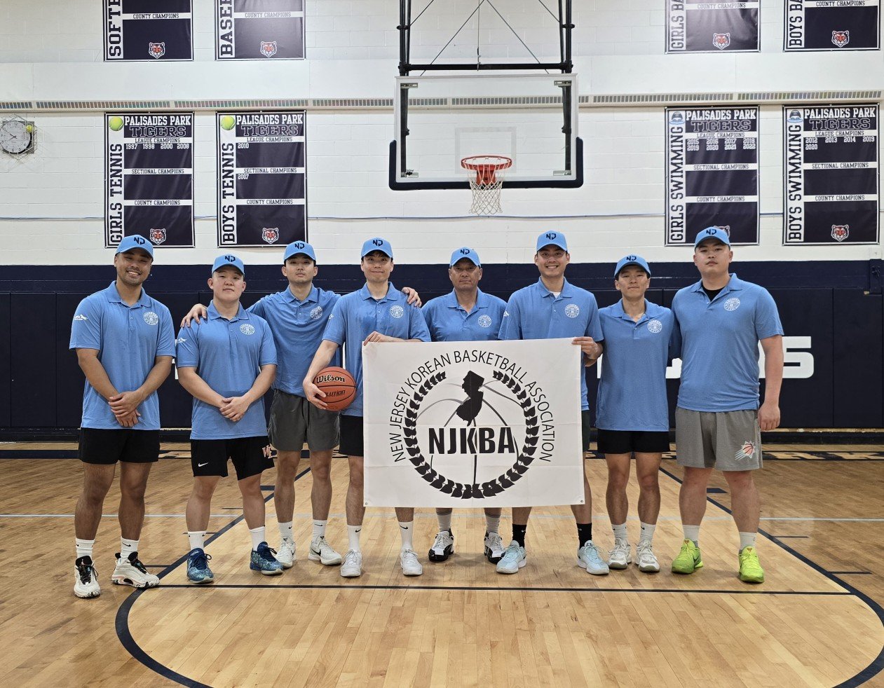 NJKBA members with association banner